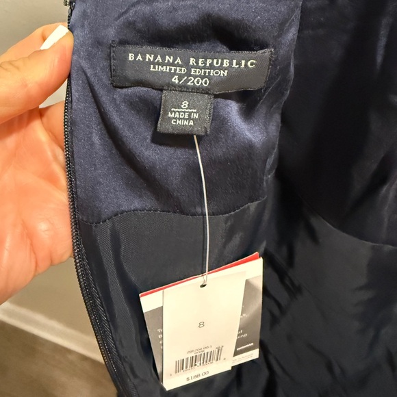 Banana Republic Wendy Pepper Limited Edition 4/200 Project Runway Dress-NWT - Picture 7 of 12